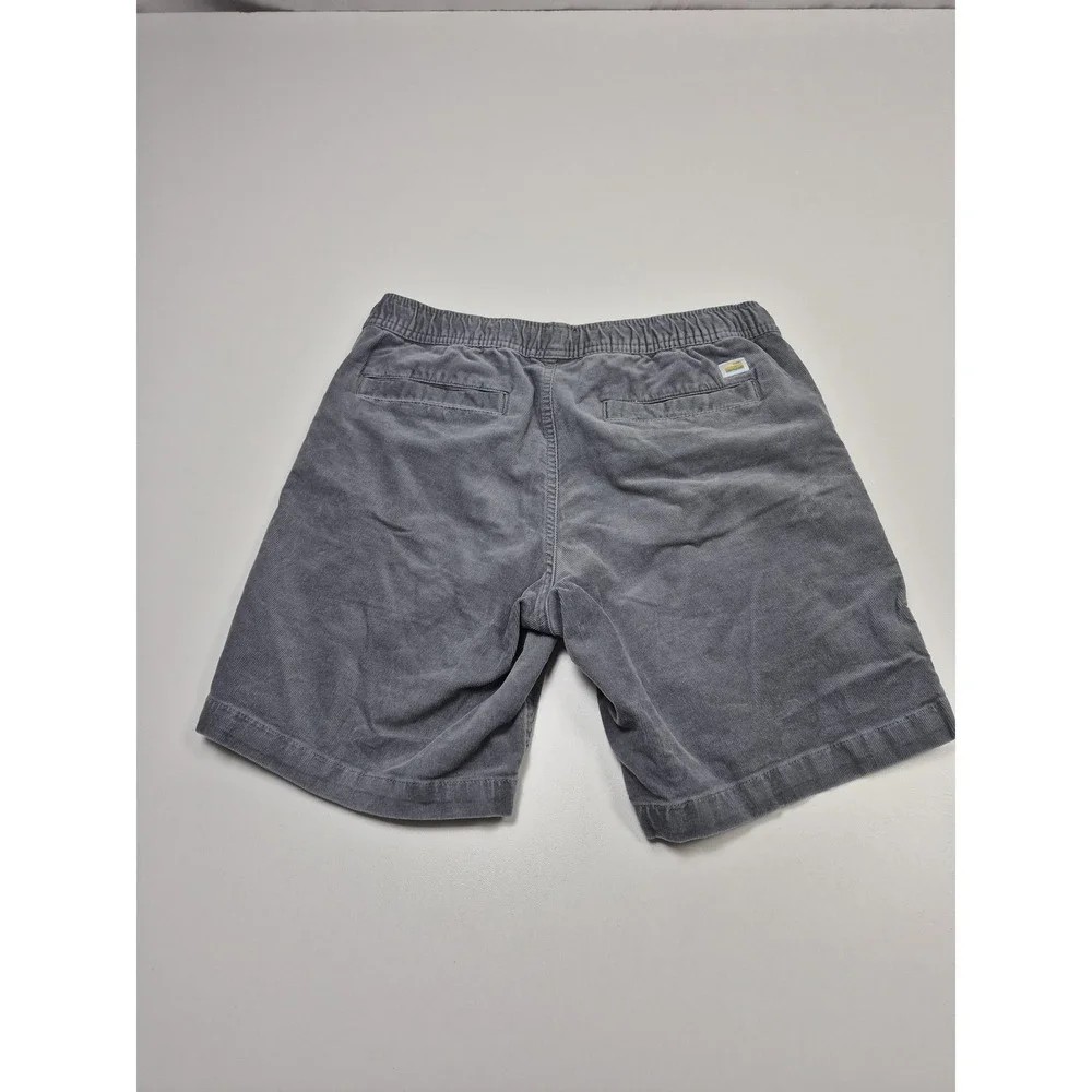 Vuori Optimist Shorts Men's Small Gray Corduroy Chino 8